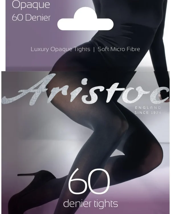 Aristoc Tights | 60 Denier Opaque Tights - Navy