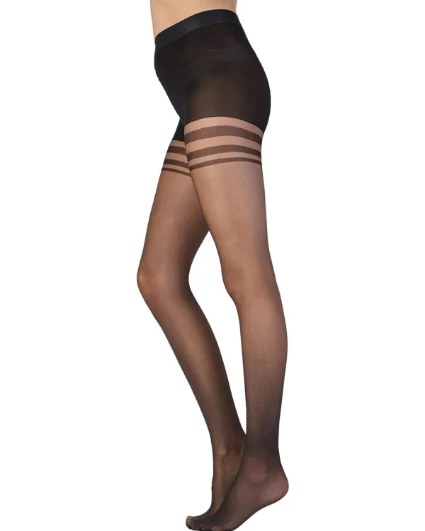 Aristoc Tights | Ultimate Banded Bodyshaper Tights - Black
