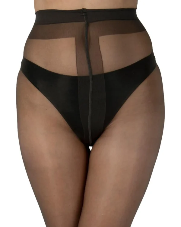 Aristoc Tights | Ultra Shine 10 Denier Tights - Vaguely Black