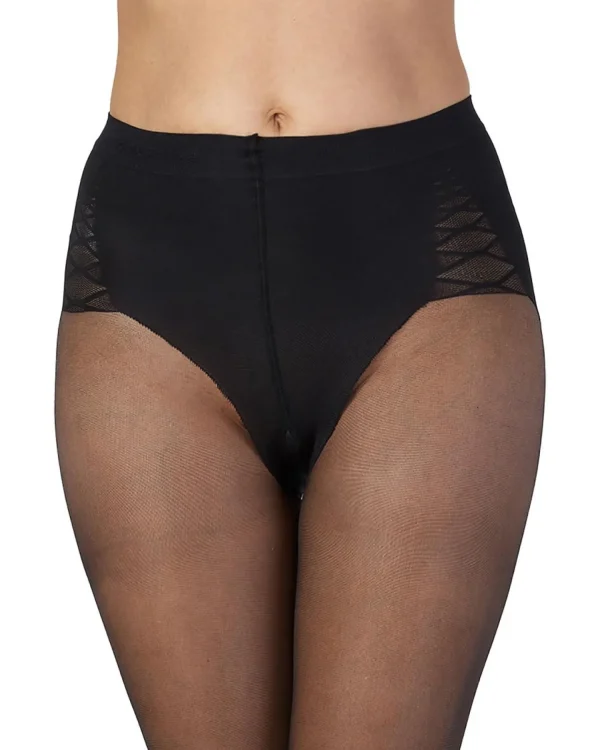 Aristoc Tights | Waist & Tummy Bodytoner Tights - Black