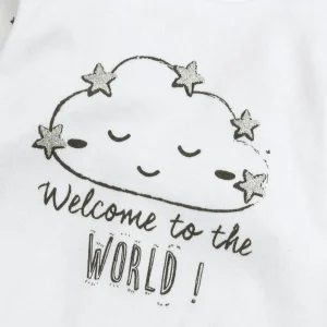 Kids Babytown Baby Age Milestone Long Sleeve Bodysuits