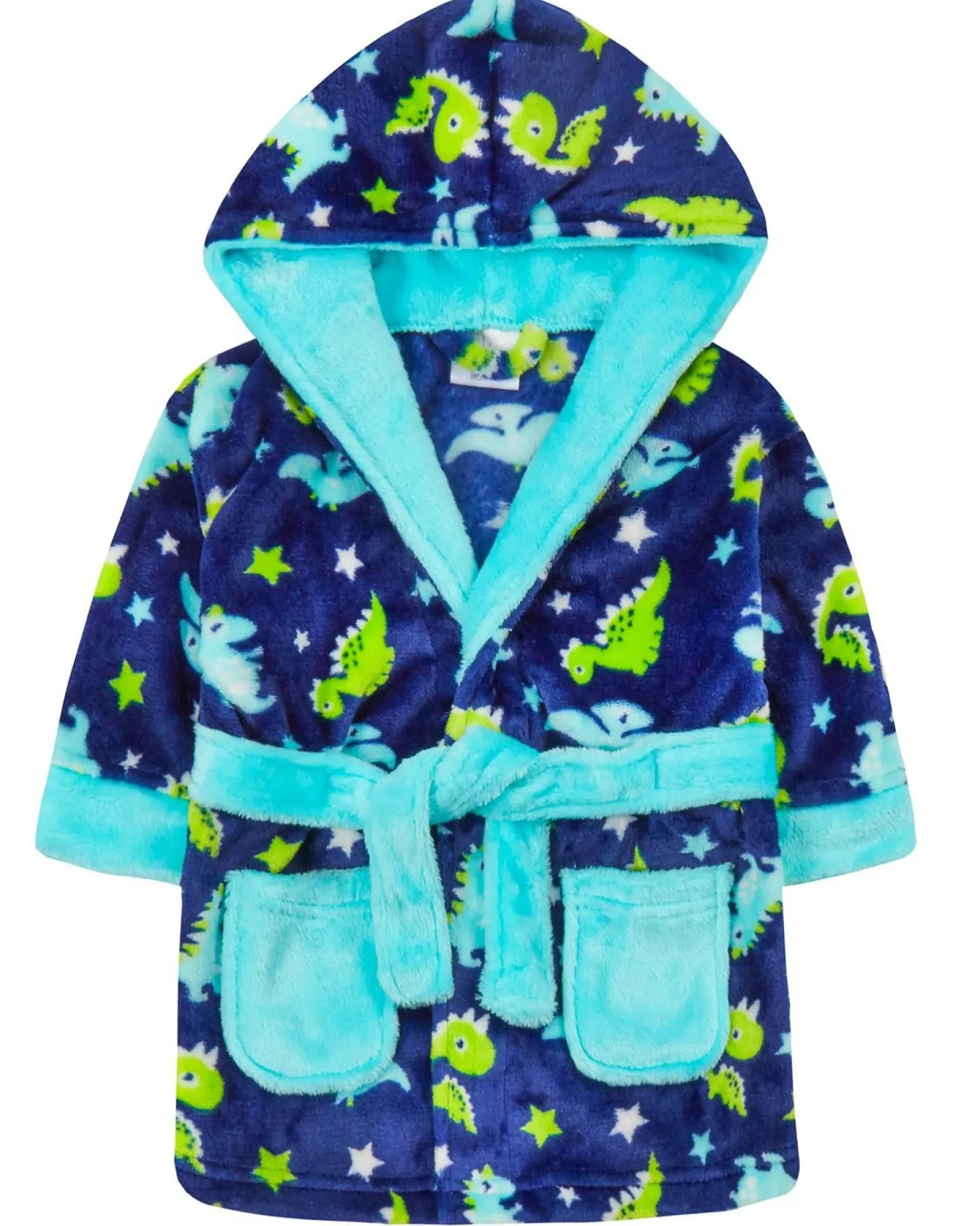 baby_dinosaur_fleece_dres_1.webp Kids Babytown Baby Dinosaur Fleece Dressing Gown