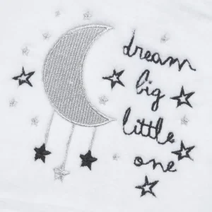 Kids Babytown Baby Dream Big Embroidered Fleece Robe