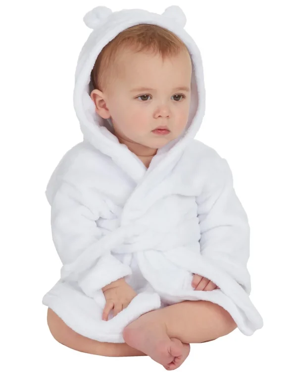 Kids Babytown Baby Dream Big Embroidered Fleece Robe