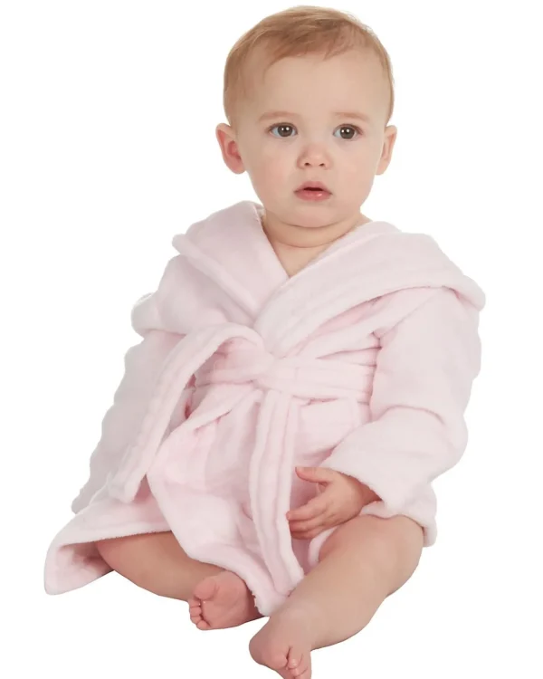Kids Babytown Baby Elephant Fleece Robe - Pink
