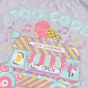 Kids Babytown Baby Grey Ice-Cream Short Sleeve T-Shirt