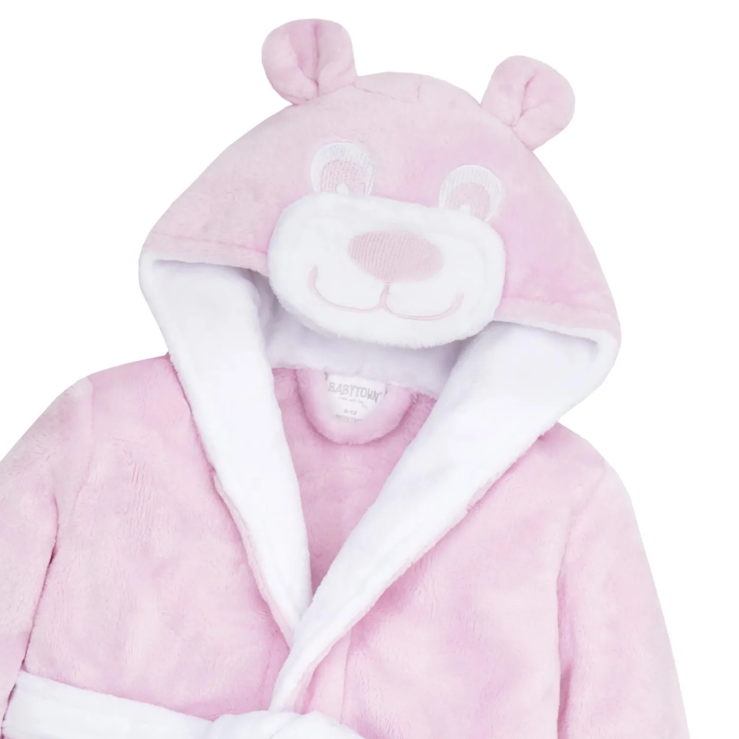 baby_teddy_fleece_robe__p_0.webp Kids Babytown Baby Teddy Fleece Robe - Pink