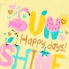 Kids * Baby Yellow Sunshine Short Sleeve T-Shirt