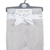 Kids Babytown Waffle Fleece Blanket - Grey