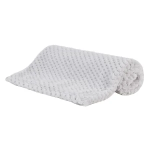 Kids Babytown Waffle Fleece Blanket - Grey