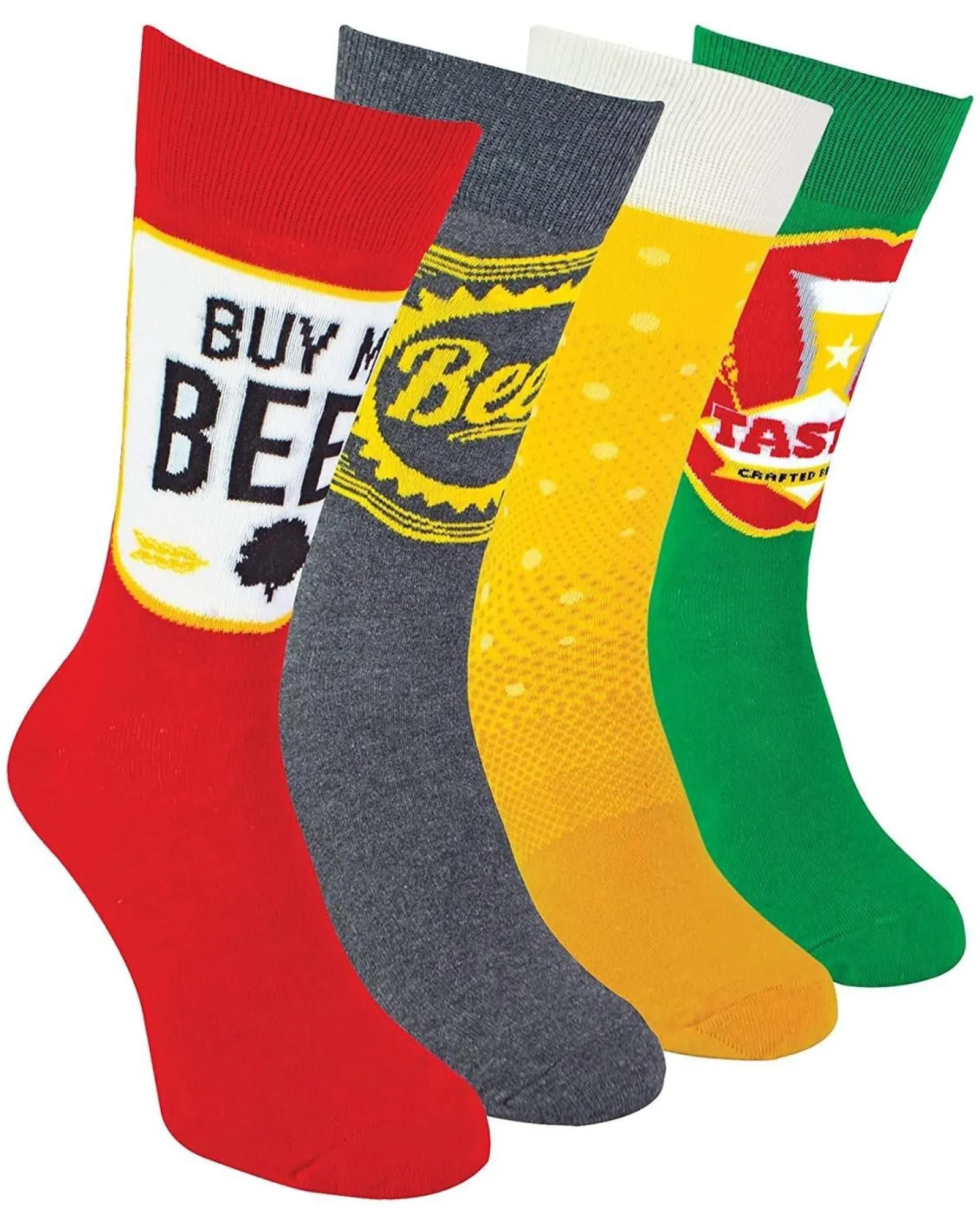boxt_socks_mens__pack_bee_2.webp Men BOXT Socks Mens 4 Pack Beer Gift Set