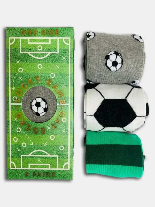 Men BOXT Socks Mens 3 Pack Football Gift Set