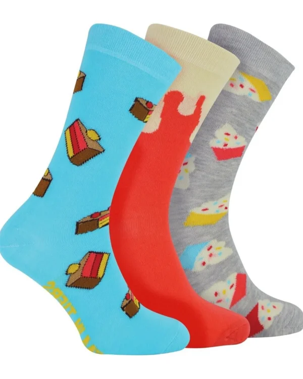 BOXT Socks Socks | Womens 3 Pack Cake Gift Set