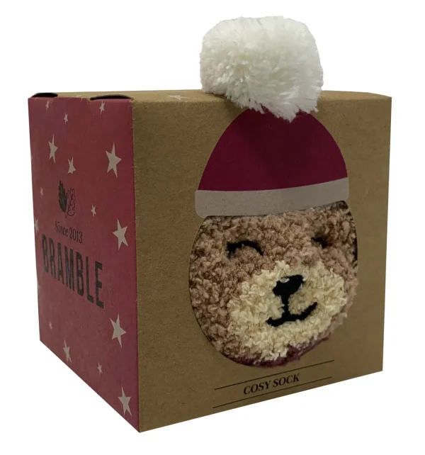 Bramble Socks | Bear Fluffy Socks Gift Box