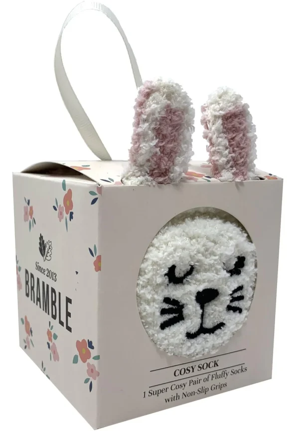 Bramble Socks | Bunny Fluffy Socks Gift Box