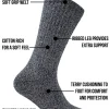 Men Bramble Mens 3 Pack All Terrain Socks - Dark Marl