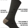 Men Bramble Mens 3 Pack All Terrain Socks - Brown