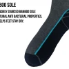 Men Bramble Mens 3 Pack Lightweight Bamboo Hiker Socks