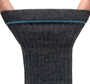 Men Bramble Mens 3 Pack Lightweight Hiker Socks - Grey/Neon