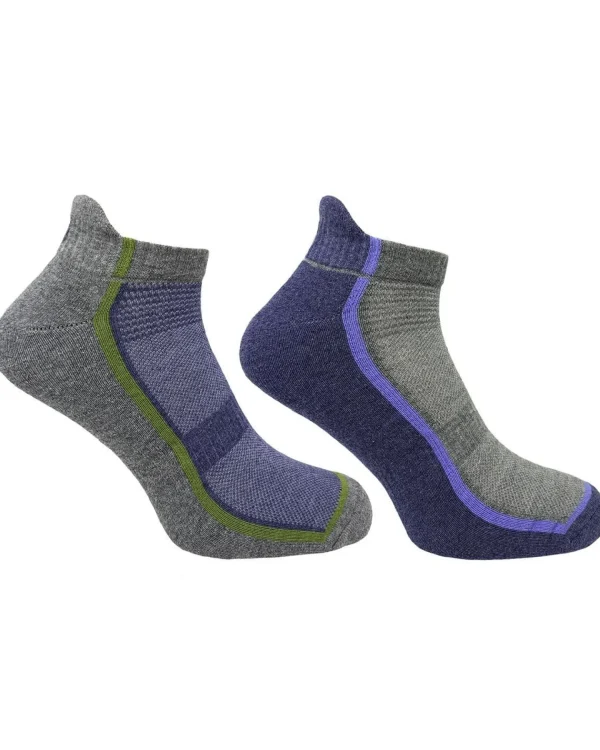 Men Bramble Mens 2 Pack Trainer Socks