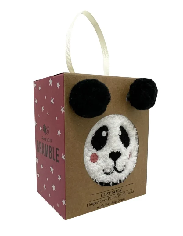 Bramble Socks | Panda Fluffy Socks Gift Box