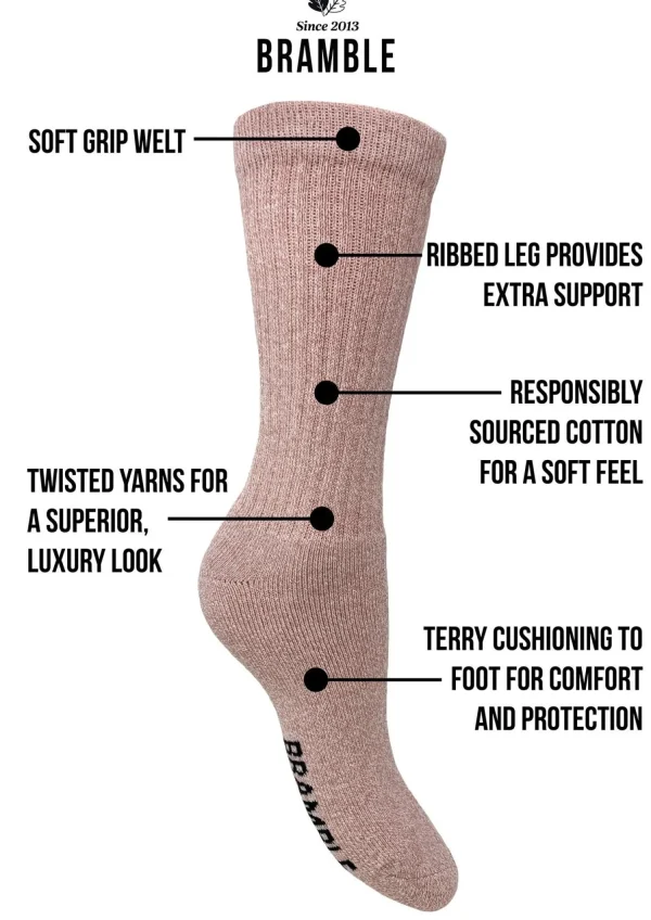 Bramble Socks | Womens 3 Pack All Terrain Socks - Mix