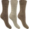 Bramble Socks | Womens 3 Pack Cable Boot Socks