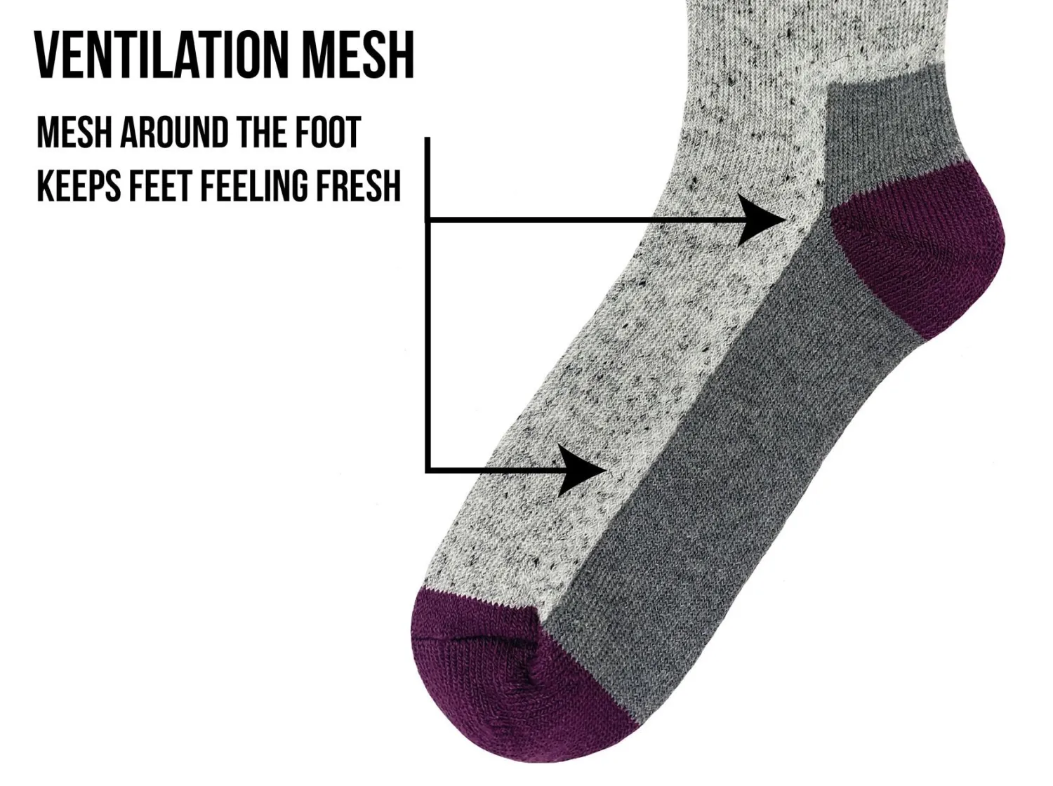 bramble_womens__pack_week_3.webp Bramble Socks | Womens 2 Pack Weekend Rambler Socks