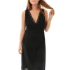 * Slips | Built Up Shoulder Full Slip - Black