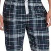 Men Cargo Bay Check Short Pyjamas - Navy