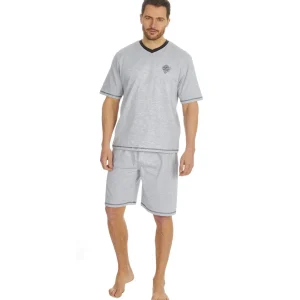 Men Cargo Bay Jersey Pyjamas - Grey