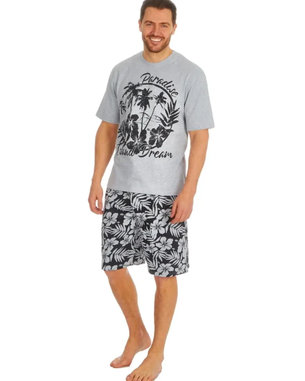 Men Cargo Bay Mens Paradise Short Pyjamas - Navy