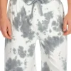 Men Cargo Bay Mens Tie Dye Short Pyjamas - Grey