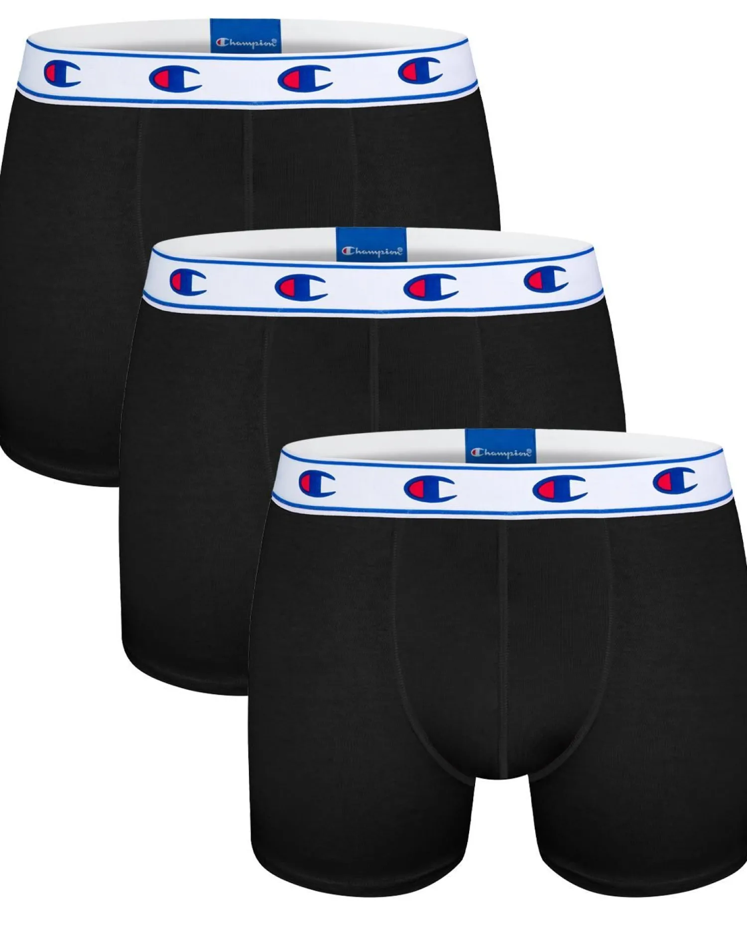 champion__pack_legacy_eve_1.webp Men Champion 3 Pack Legacy Everyday Boxers - Black