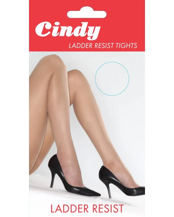 Cindy Tights | 3 Pack 20 Denier Ladder Resist Tights - Black