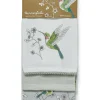 Cooksmart 3 Pack Hummingbirds Tea Towels