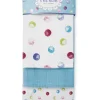 Cooksmart 3 Pack Spotty Dotty Tea Towels