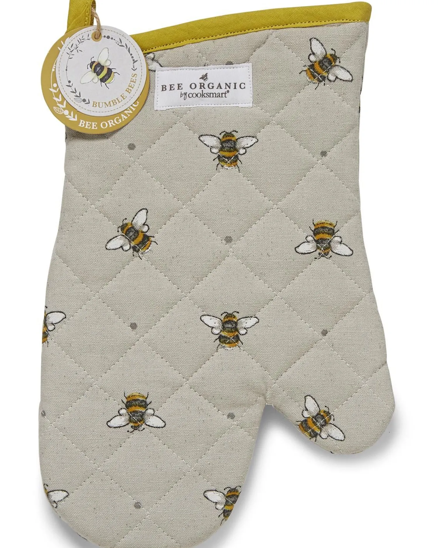cooksmart_bumble_bees_ove_0.webp Cooksmart Bumble Bees Oven Gauntlet Glove