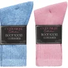 Cottonique Socks | Womens 6 Pack Cotton Rich Boot Socks