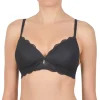 Naturana Bras | Cybele By Lace Moulded Bra - Black