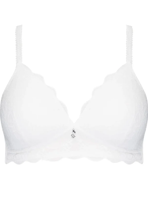 Naturana Bras | Cybele By Lace Moulded Bra - White