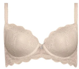 * Bras | Cybele By Naturana Lace Underwired Bra - Skin