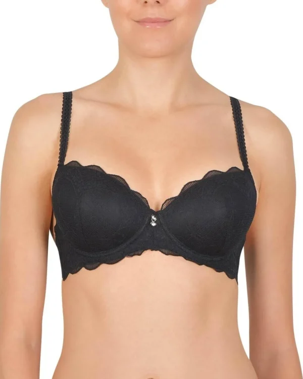 * Bras | Cybele By Naturana Lace Underwired Bra - Black