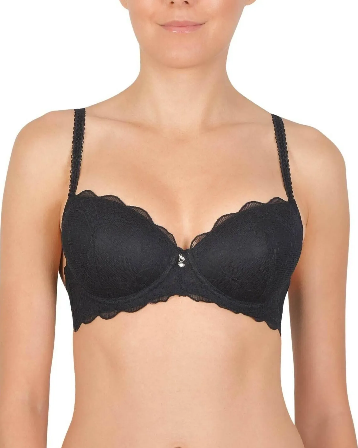 cybele_by_naturana_lace_u_2.webp * Bras | Cybele By Naturana Lace Underwired Bra - Black