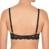 * Bras | Cybele By Naturana Sheer Lace Balcony Bra - Black