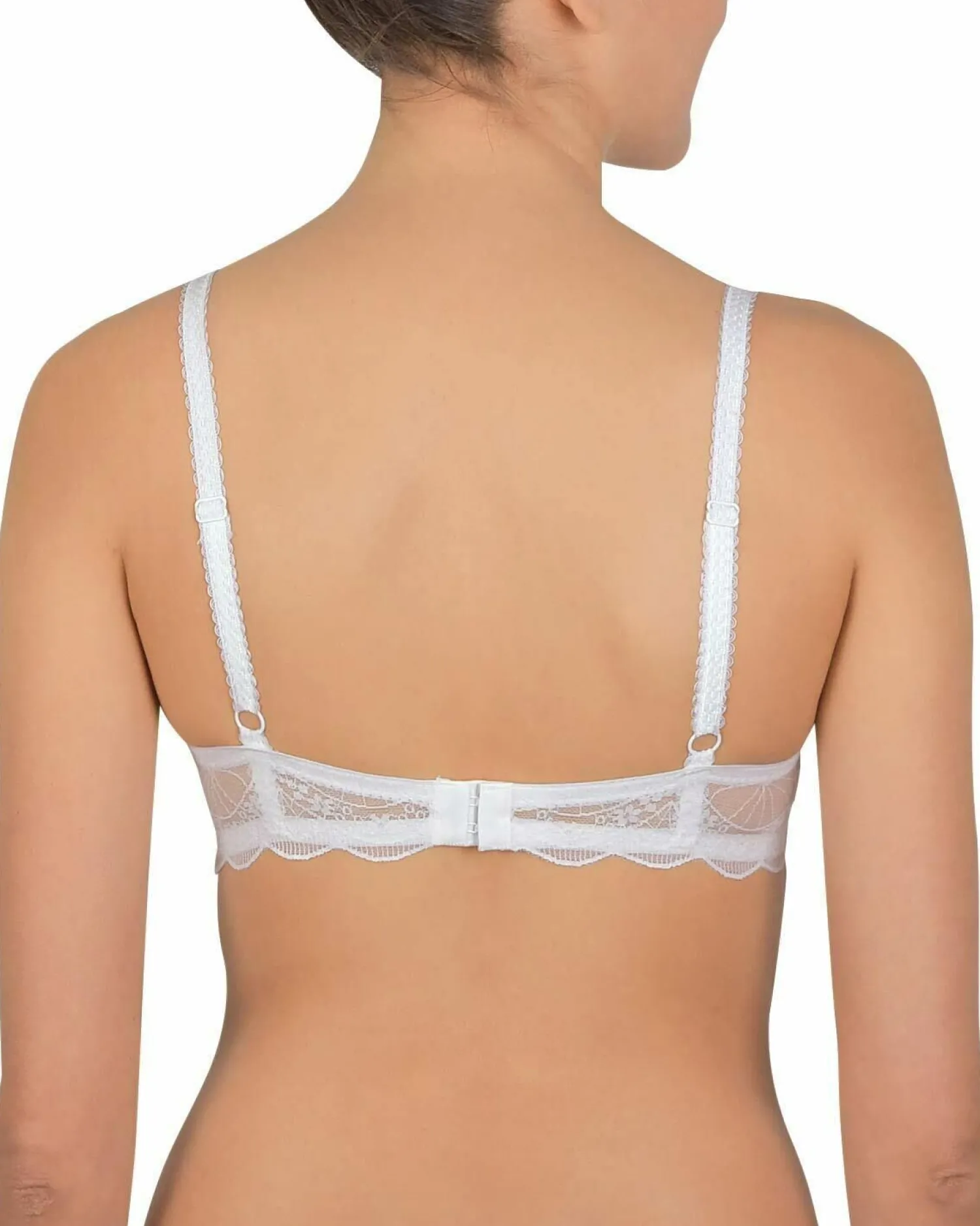 cybele_by_naturana_sheer__0.webp * Bras | Cybele By Naturana Sheer Lace Balcony Bra - Ivory