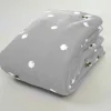 * Design Studio Bees Flannel Throw - Grey