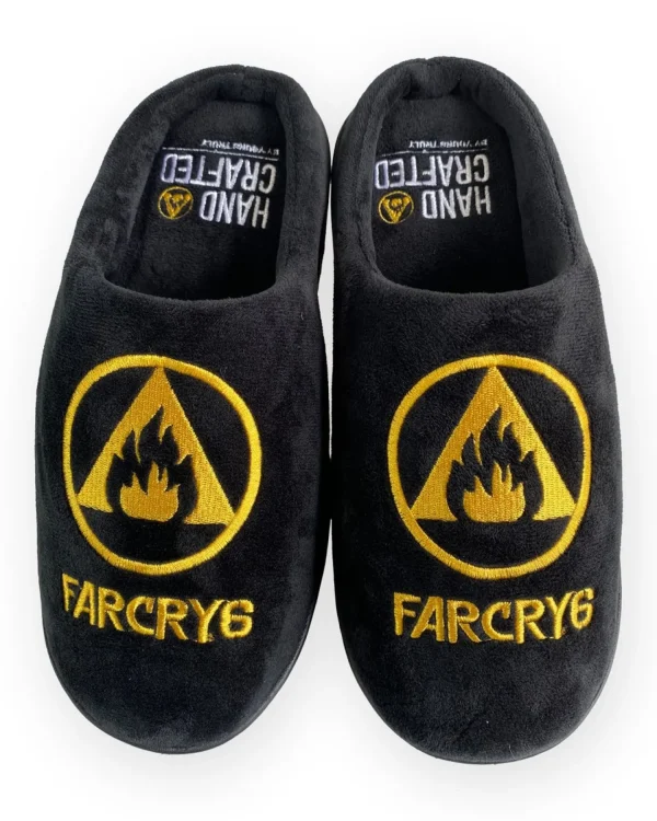 Men Far Cry 6 Logo Slippers