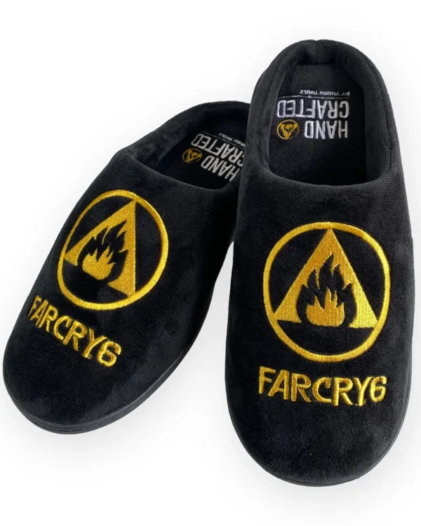 Men Far Cry 6 Logo Slippers