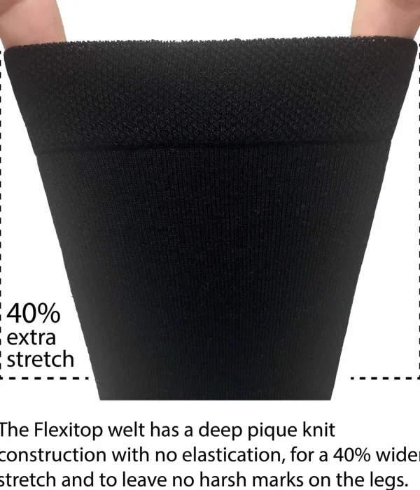 Flexitop Socks | 3 Pack Womens Bamboo Socks - Grey Spot